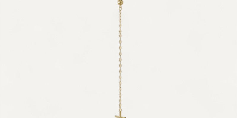Collier croix en acier, bijou religieux chrétien