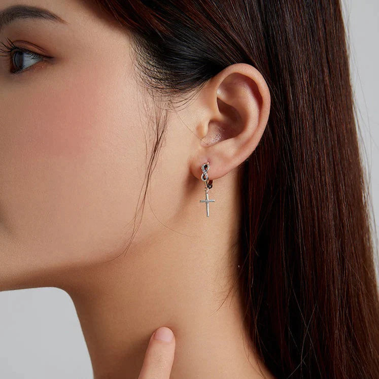 Boucles D'Oreilles Croix