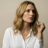 Collier Croix Fine Horizontale