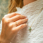 Bague Croix Diamant