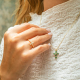 Bague Croix Diamant