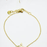 Bracelet Croix Dorée Divine