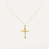 Collier Croix Scintillante