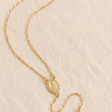 Collier Croix Rosaire Grâce Dorée