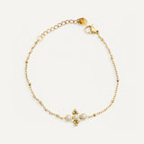 Bracelet Croix Perles Élégantes