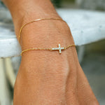 Bracelet Croix Ajustable