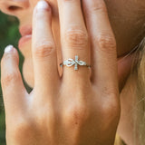 Bague Croix Amour