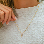 Collier Croix Dorée Chic