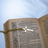 Collier Croix Personnalisé Gravé