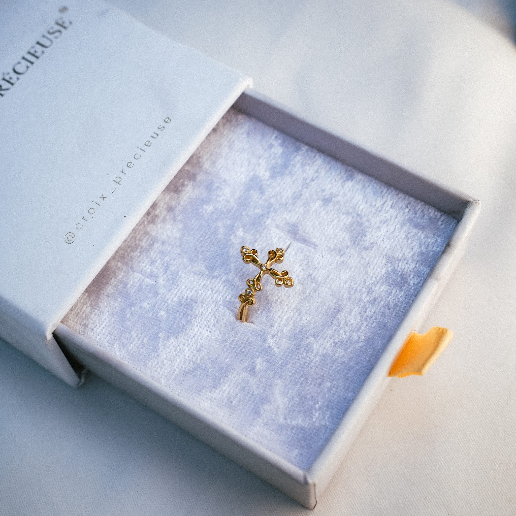 Bague Croix Orthodoxe