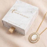 Collier Médaille Nacre Vierge Marie