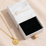 Collier Croix Médaillon Ange