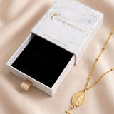 Collier Croix Médaille Miraculeuse Élégante