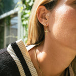 Boucles d’Oreilles Croix Simples