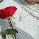 Collier Croix Personnalisé Gravé