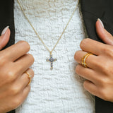 Collier Croix Royale Éclat