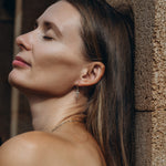 Boucles d'Oreilles Croix Diamantée