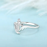Ring Kreuz Frau Engel