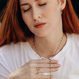 Collier Religieux à Pendentif Croix de la Vierge Marie