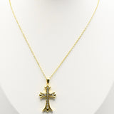 Collier Croix Royale Dorée