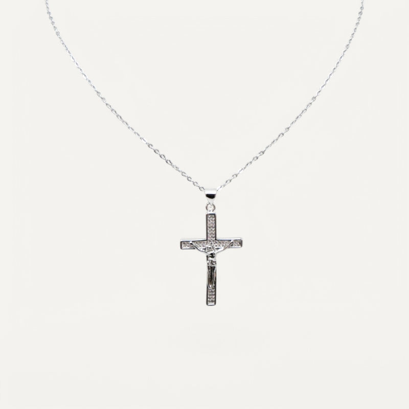 Collier Croix Cristal Sacré