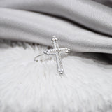 Bague Croix Élégance Céleste