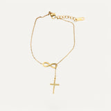 Bracelet Croix et Infini
