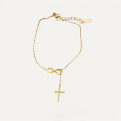 Bracelet Croix et Infini