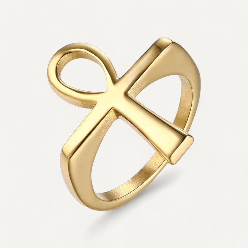 Bague Croix Ankh