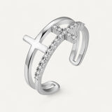 Women's cross ring