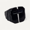 Black Cross Ring for Men