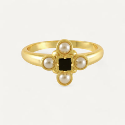 Romanesque cross ring