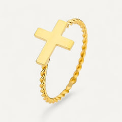Ewigkeit Kreuz Ring