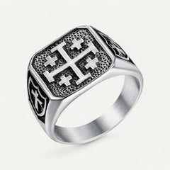 Ring Kreuz von Jerusalem