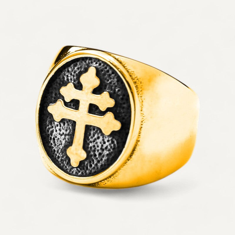 Lorraine cross ring