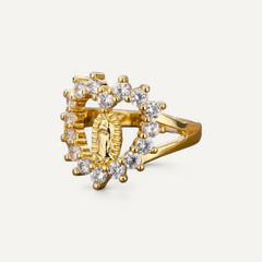 Sacred sparkling ring