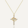 Collier Croix Couronnée