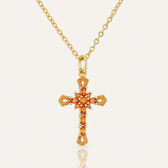 Collier Croix Royale Éclat