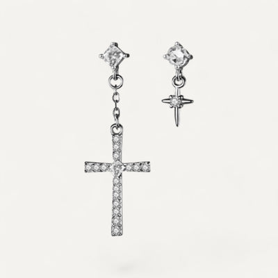 Star Cross Earring