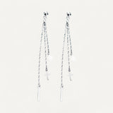 Fancy cross earrings