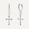 Elegant Cross Earrings