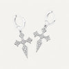 Gothic Cross Earrings