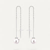 Boucles d'Oreilles Croix Grosses Perles