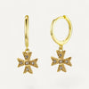 Luxury Cross Earrings