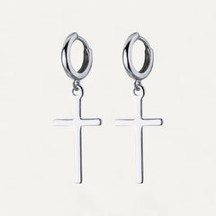 Boucles d'Oreilles Croix de Vie