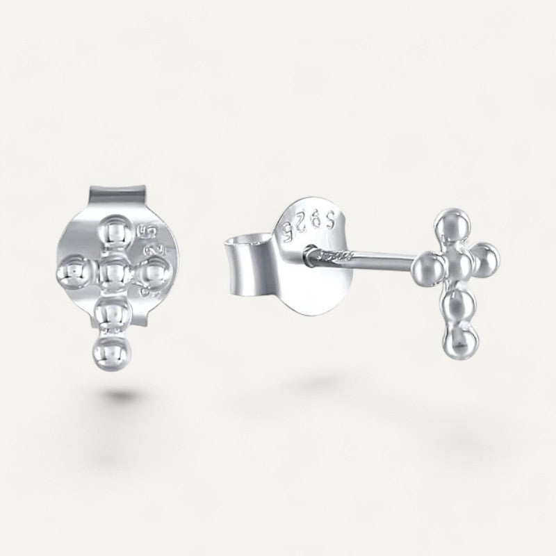 Mini Cross earrings
