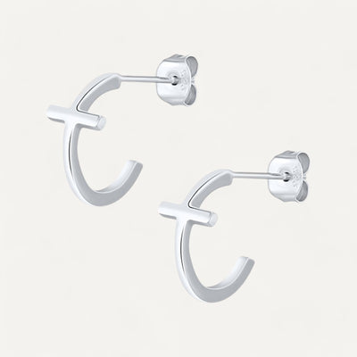 Boucles d'Oreilles en Croix Femme