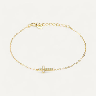 Bracelet Croix Ajustable