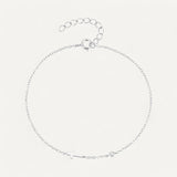 Armband mit Kreuz und Edelstein