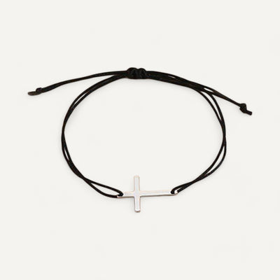 Bracelet Croix Cordon